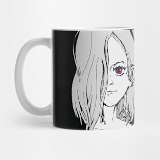 Portrait girl Mug